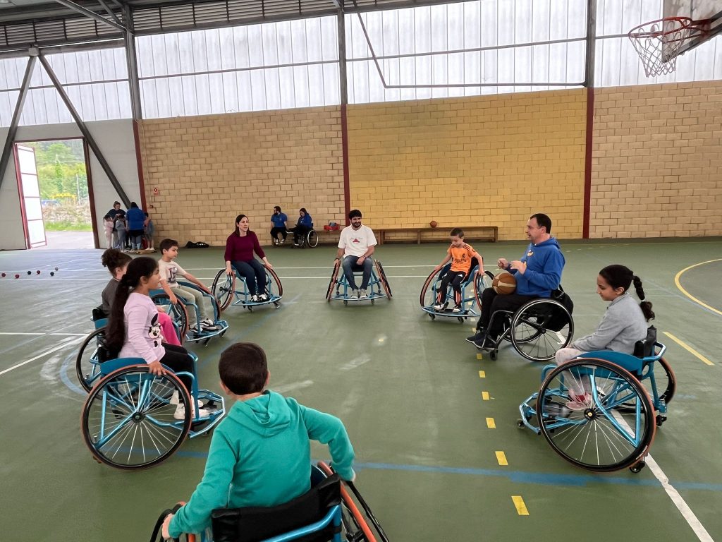 Multideporte adaptado para concienciar a los más pequeños en Corvera Multideporte adaptado para concienciar a los más pequeños en Corvera