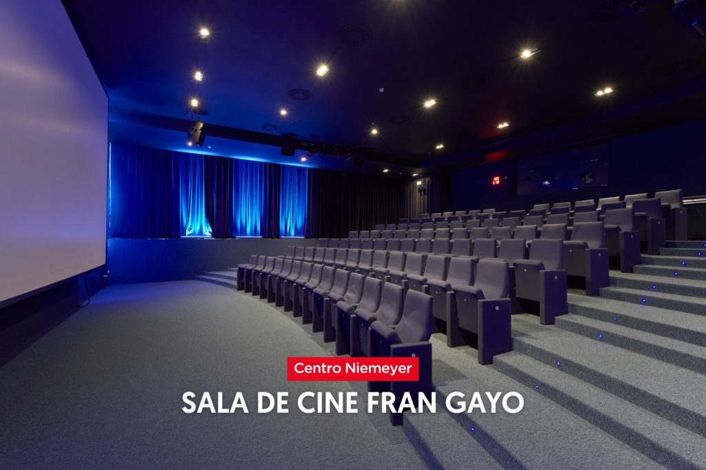 Fran Gayo pone nombre a la sala de cine del Centro Niemeyoer Fran Gayo pone nombre a la sala de cine del Centro Niemeyoer