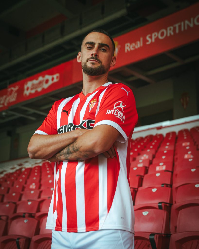 Lucas Perrin, defensa central, nuevo jugador del Sporting Lucas Perrin, defensa central, nuevo jugador del Sporting