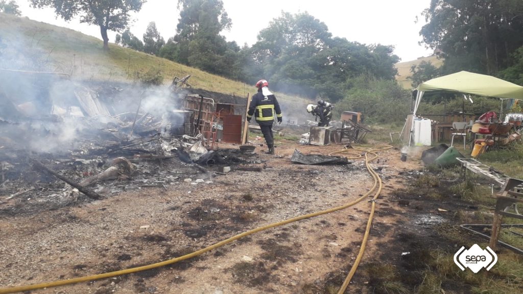 Explosión de gas en LLanera Explosión de gas en LLanera