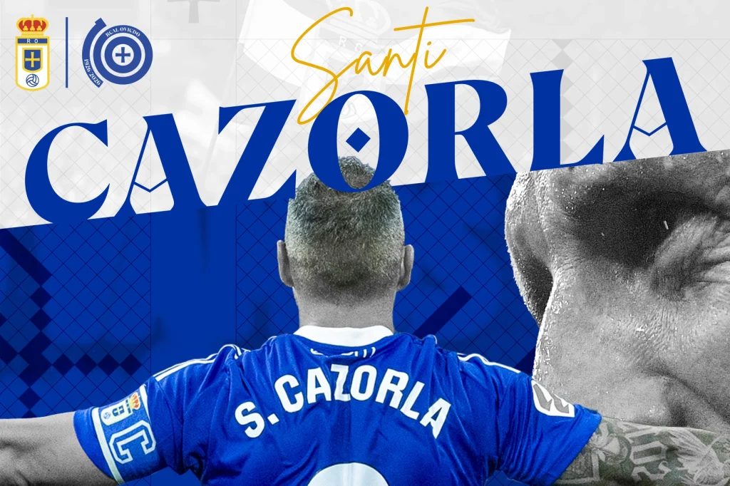 Oficial, Cazorla en primera con el Oviedo. Oficial, Cazorla en primera con el Oviedo.