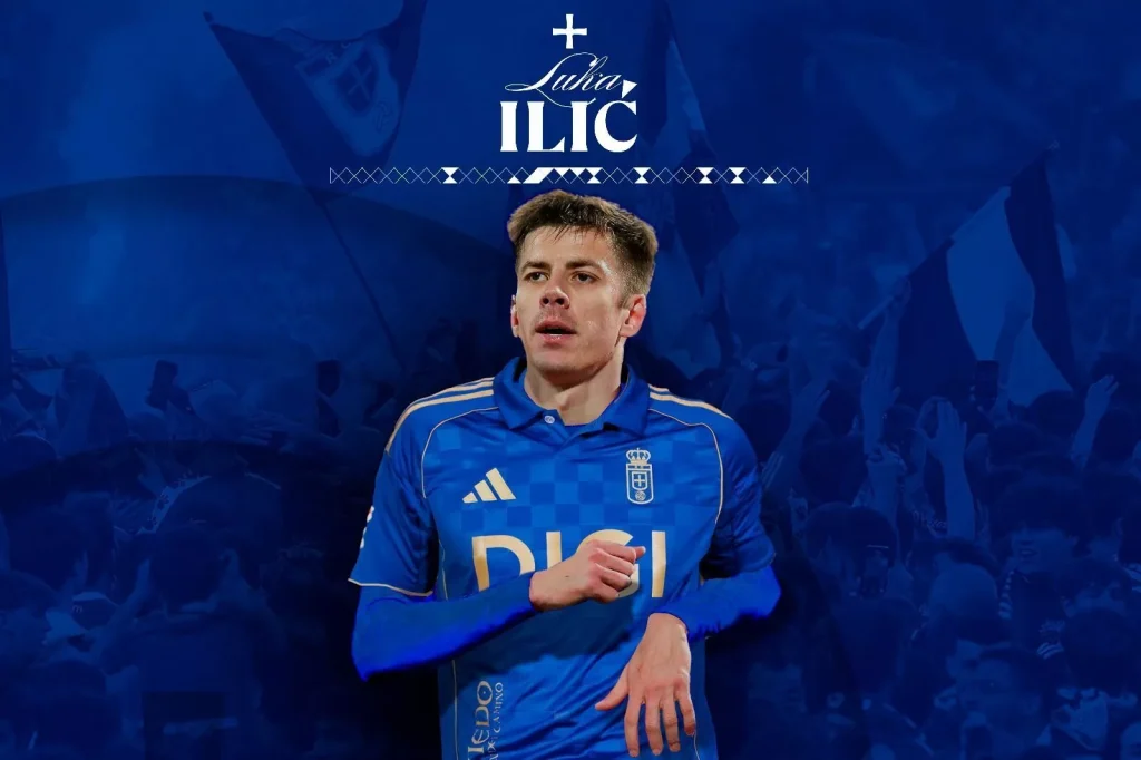 El mediapunta serbio Luka Ilić, nuevo jugador del Real Oviedo aporta experiencia internacional y gol. El mediapunta serbio Luka Ilić, nuevo jugador del Real Oviedo aporta experiencia internacional y gol.