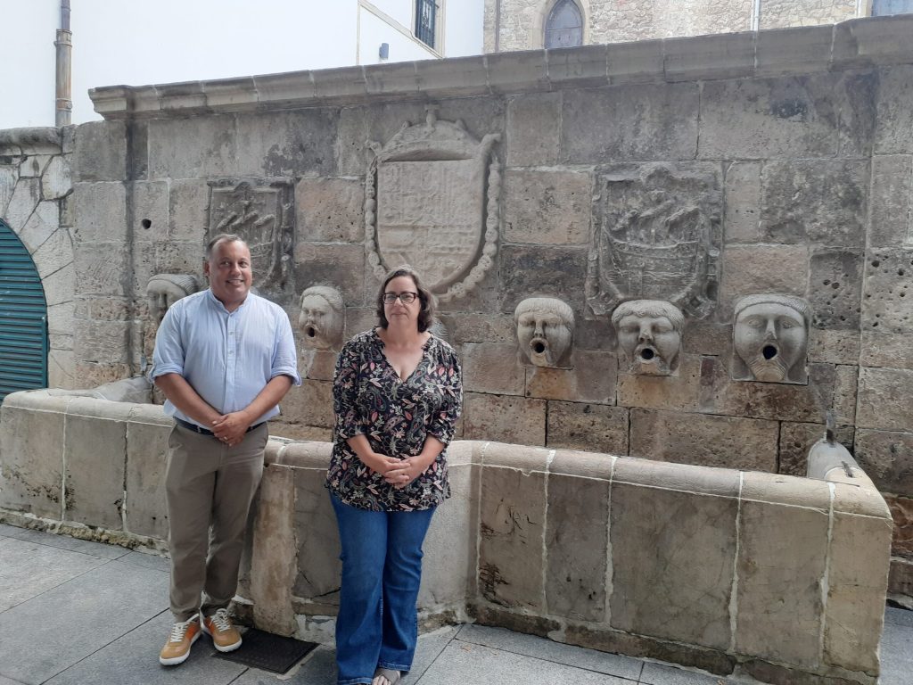 Restauración de la fuente de los Caños de San Francisco Restauración de la fuente de los Caños de San Francisco