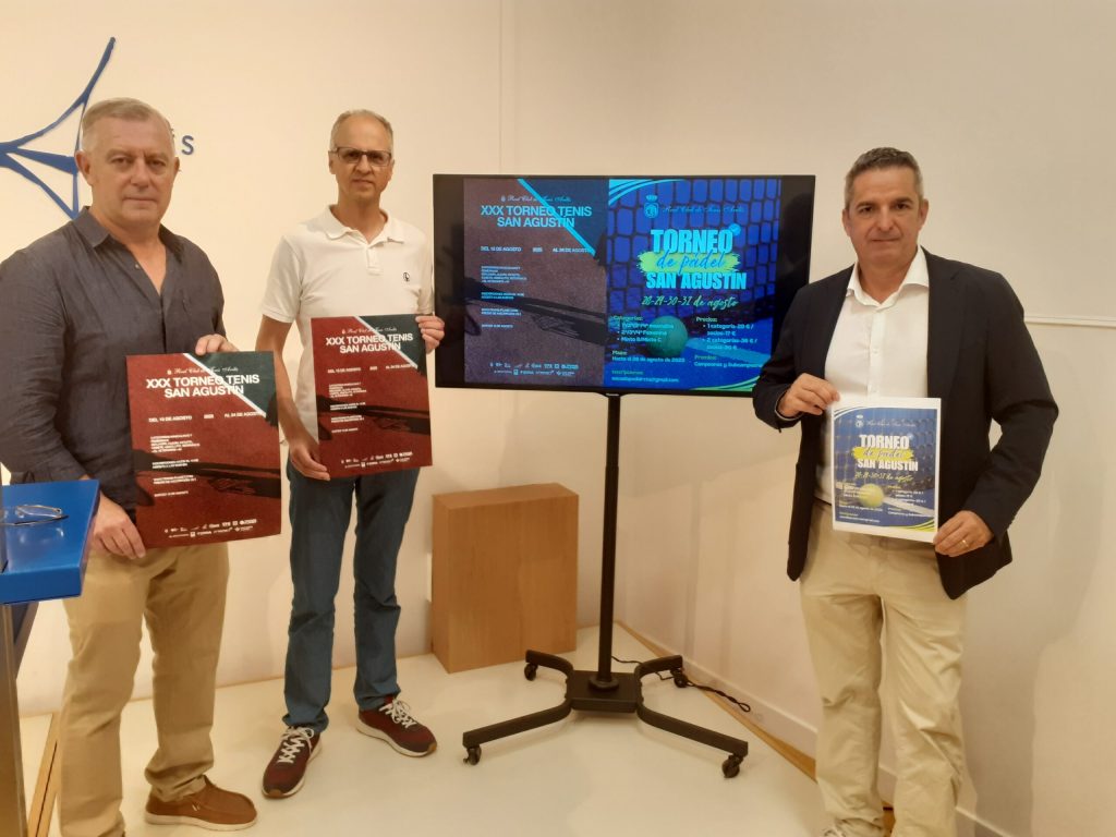 El Torneo de Tenis San Agustín alcanza su trigésima edición El Torneo de Tenis San Agustín alcanza su trigésima edición