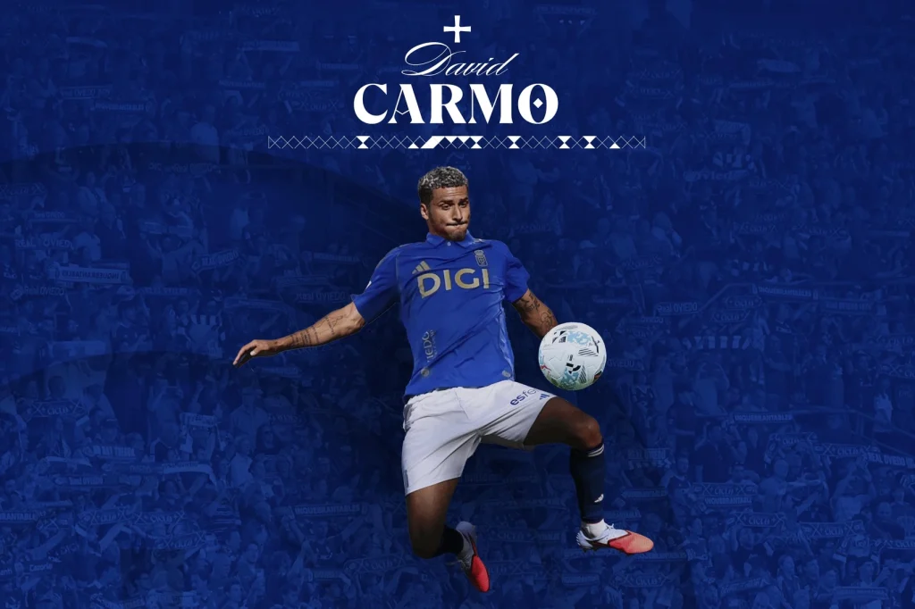 David Carmo, nuevo futbolista del Real Oviedo llega en calidad de cedido y refuerza así la zaga carbayona David Carmo, nuevo futbolista del Real Oviedo llega en calidad de cedido y refuerza así la zaga carbayona