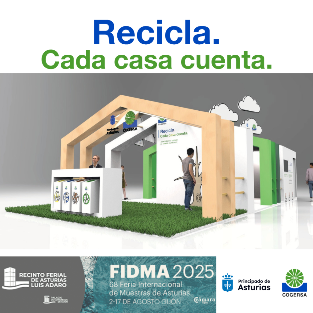 Cogersa insiste en la necesidad de seguir separando papel, envasases, vidrio, materia orgánica y restos especiales con la campaña Recicla, cada casa cuenta Cogersa insiste en la necesidad de seguir separando papel, envasases, vidrio, materia orgánica y restos especiales con la campaña Recicla, cada casa cuenta