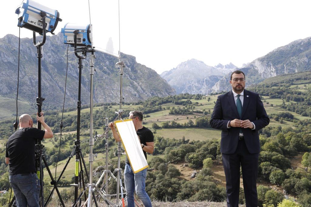 Presidente del Principado de Asturias, Adrián Barbón, Día de Asturias Presidente del Principado de Asturias, Adrián Barbón, Día de Asturias