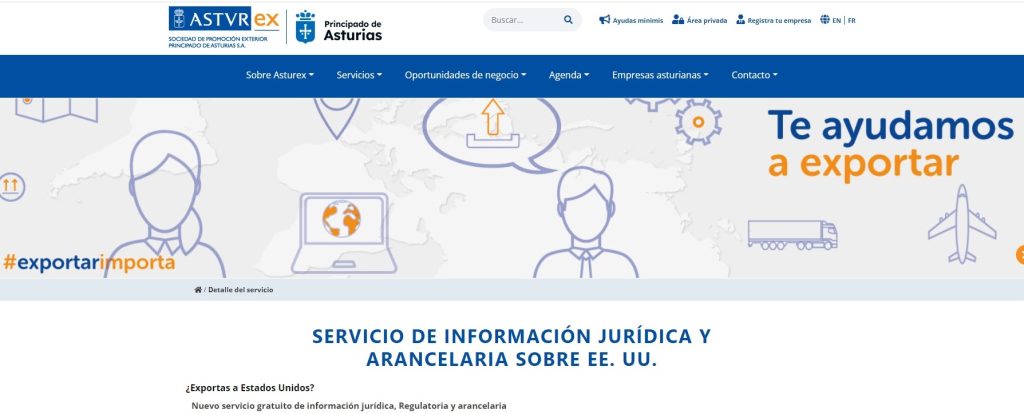 Asturias lucha contra los aranceles de Trump con un servicio gratuito para atender las dudas de las empresas, el asesoramiento está abierto a las compañías que ya exportan a ese país o que valoran entrar en ese mercado Asturias lucha contra los aranceles de Trump con un servicio gratuito para atender las dudas de las empresas, el asesoramiento está abierto a las compañías que ya exportan a ese país o que valoran entrar en ese mercado